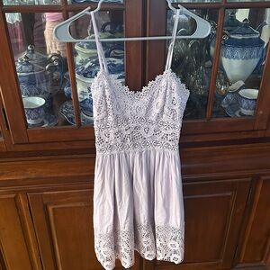 Rue21 Lavender Lace Mini Dress